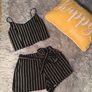 Crop Top & Shorts 🌼
